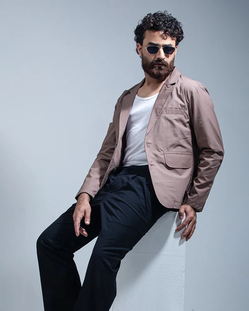 Weekender Casual Jacket (Mocha)