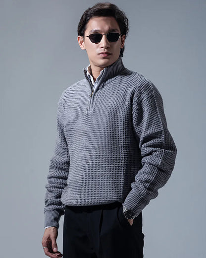 Afterhours Quarterzip Sweater (Nardo Grey)