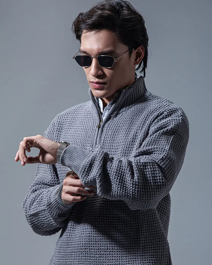 Afterhours Quarterzip Sweater (Nardo Grey)