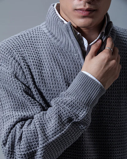 Afterhours Quarterzip Sweater (Nardo Grey)