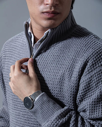 Afterhours Quarterzip Sweater (Nardo Grey)