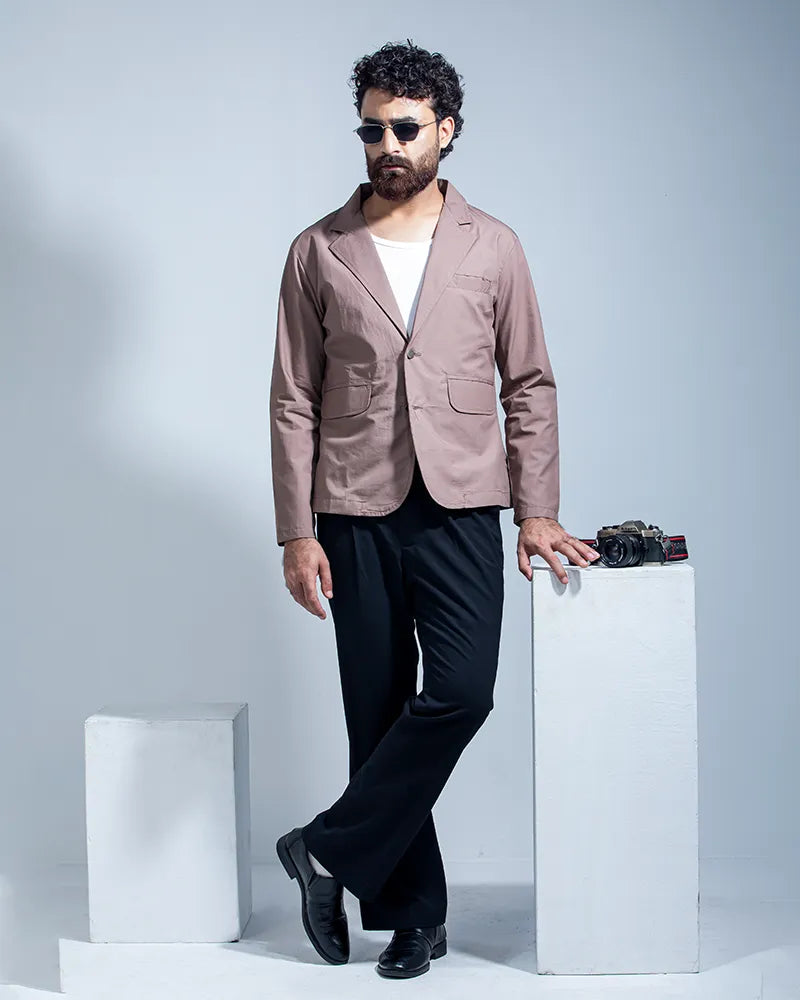 Weekender Casual Jacket (Mocha)