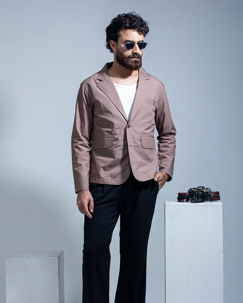 Weekender Casual Jacket (Mocha)