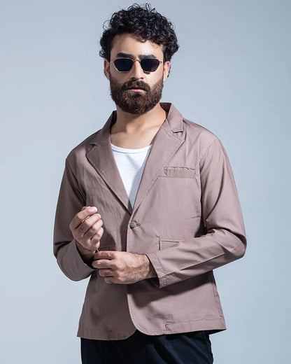 Weekender Casual Jacket (Mocha)