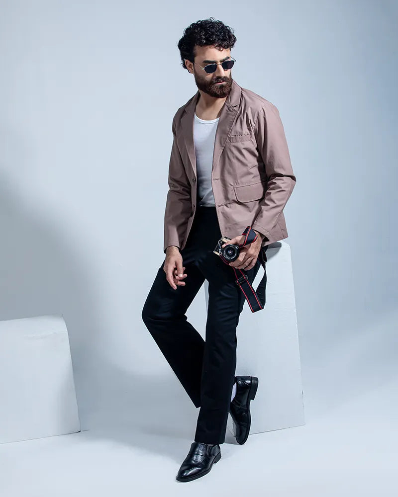 Weekender Casual Jacket (Mocha)