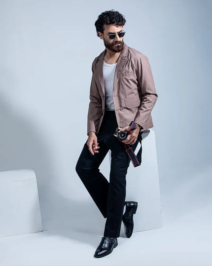 Weekender Casual Jacket (Mocha)