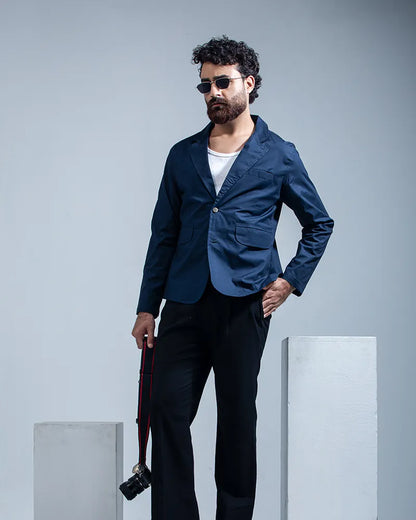 Weekender Casual Jacket (Navy)