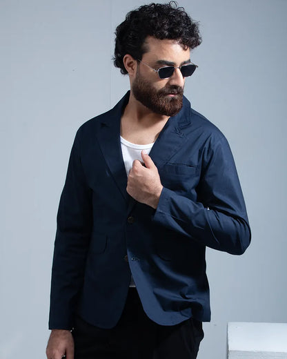 Weekender Casual Jacket (Navy)