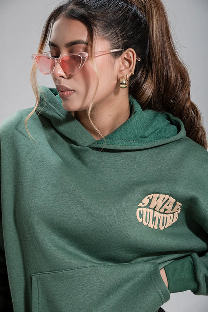 Dhaka Heritage Hoodie (Forest Green)