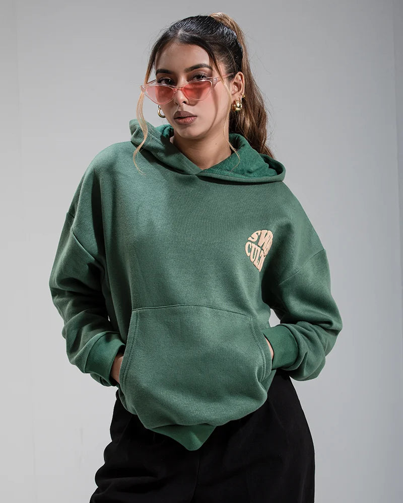 Dhaka Heritage Hoodie (Forest Green)