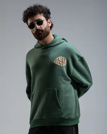 Dhaka Heritage Hoodie (Forest Green)