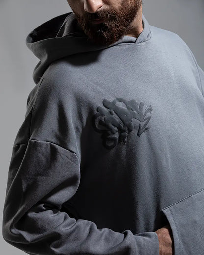 Swae Evolve or Fade Oversized Hoodie (Grey)