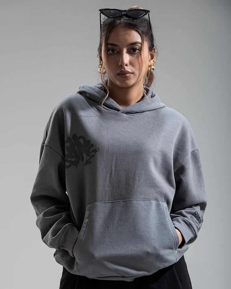 Swae Evolve or Fade Oversized Hoodie (Grey)