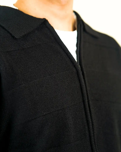 Black Zip Pullover